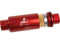 Aeromotive Фильтр топливный 10 микрон (вход-вых. AN10) красный в Новосибирске