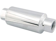 Aeromotive Фильтр топливный 100 микрон (вход-вых. AN10) хром в Новосибирске