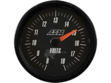 Aem Датчик напряжения бортовой сети, линейный выход 0-5 V (52mm)  7 цветов подсветки в Новосибирске