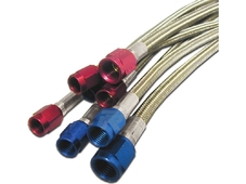 NX Nitrous Express Шланг соединительный 61 см.  ( AN3 красный) в Новосибирске