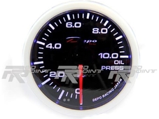 Depo Racing Датчик давление масла, 2 цвета подсветка (60мм) в Новосибирске
