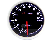 Depo Racing Датчик тахометер обороты двигателя  0-8.000RPM, 2 цвета подсветка (60мм) в Новосибирске