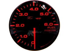 Depo Racing Датчик давление топлива,Тревога, Пики, 7 цветов подсветка  (52мм)