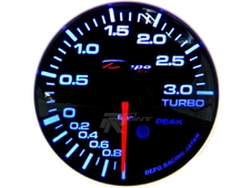 Depo Racing Датчик давление турбины до 3.0 BAR ,Тревога, Пики, 7 цвет. подсв. (60мм) в Новосибирске