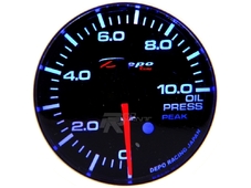 Depo Racing Датчик давление масла,Тревога, Пики, 7 цветов подсветка  (60мм) в Новосибирске