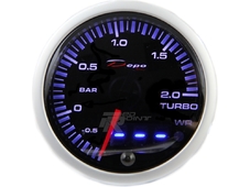 Depo Racing Датчик давление турбины до 2.0 BAR,Цифровой доп.диспл.,Тревога,2 цвет.(60мм) в Новосибирске