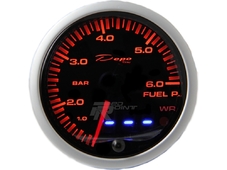 Depo Racing Датчик давление топлива, Цифровой доп.диспл.,Тревога,2 цвет.,подсвет.(60мм)