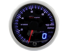 Depo Racing Датчик тахометер, Цифровой доп.диспл.,Тревога,2 цвет.,подсвет.(60мм) в Новосибирске