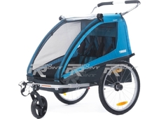Thule Велоприцеп,прогулочная-беговая коляcка детская Chariot Coaster XT (1-2 реб.) в Новосибирске