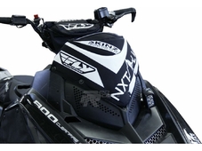 SKINZ Сумка ветрозащитная NEXT LEVEL для POLARIS PRO RMK (белая с черным принтом) в Новосибирске