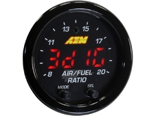 Aem Комплект X-SERIES UEGO датчик A/F широкополосный с двойной индикацией цифровая+диодная, диам. 52мм. в Новосибирске