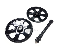 NEXTECH Carbon Карбоновая ось с карбоновыми колесами 9'' для установки на карбоновый рейлы NEXTECH в Новосибирске