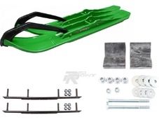 C&A PRO SKI Лыжи BX PRO Boondocking BX полный комплект для POLARIS PRO, AXYS (зеленый) в Новосибирске