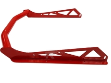 Voevoda Racing Бампер задний короткий для Polaris RMK/PRO RMK 155'' 2011-2015 (красный) в Новосибирске