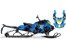 ArcticFX Набор наклеек WARTORN для снегохода BRP SKI DOO SUMMIT G4 154'' в Новосибирске