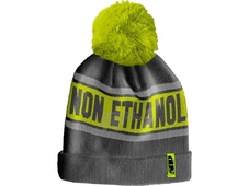 509 Шапка Petrol Pom с помпоном (Gray/Lime) универсальный размер в Новосибирске
