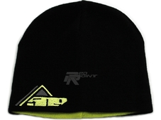 509 Шапка Reversible двухсторонняя черная/лимон (Black/Lime) универсальный размер в Новосибирске