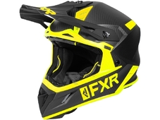 FXR Шлем Helium Carbon Black/Hi-Vis (размер L) в Новосибирске