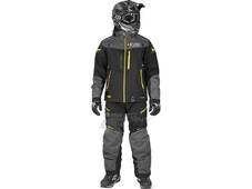 FXR Комбинезон разделяющийся Elevation Dri-Link легкий черный/серый/лимон (размер XL) в Новосибирске