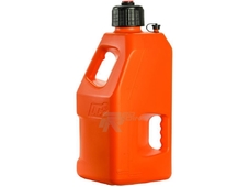 Fly Racing Канистра для бензина пластиковая LC2 20л. с гибким шлангом и двойной ручкой (оранжевая) в Новосибирске