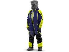 DragonFly Комбинезон Extreme Blue-Yellow Fluo 2020 (размер XL) в Новосибирске