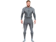 DragonFly Термофутболка DF 3DThermo Grey с длинным рукавом (размер M)