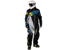 FXR Комбинезон Ranger Instinct легкий SX Pro Black/Grey/HiVis/Blue (размер XL) в Новосибирске