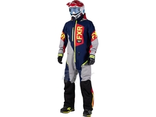 FXR Комбинезон Recruit легкий Navy/LtGrey/Red/HiVis (размер XL) в Новосибирске