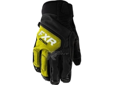 FXR Перчатки Attack Lite Black/HiVis (размер XL) в Новосибирске