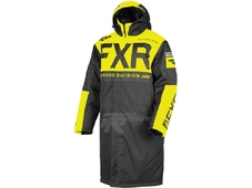 FXR Плащ Warm Up утепленный Black/HiVis (размер M) в Новосибирске