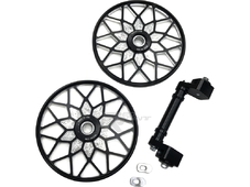 TKI Комплект установки колёс Snowflake 9'' для SKI-DOO G4 ось смещения 1/2 INCH/2 WHEEL в компле. (черн) в Новосибирске