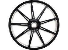 TKI Колесо 9-Spoke 9'' в комплекте с подшипником (черный) в Новосибирске