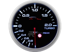 Depo Racing Датчик давление турбины до 2.0 BAR ,Тревога, Пики, 7 цветов подсветка (60мм) в Новосибирске