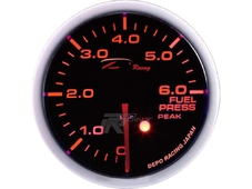 Depo Racing Датчик давление топлива,Тревога, Пики, 7 цветов подсветка  (60мм)