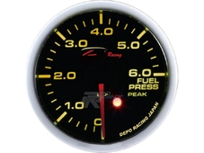 Depo Racing Датчик давление топлива,Тревога, Пики, 7 цветов подсветка  (60мм)