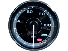 Depo Racing Датчик давление масла, Тревога, Пики, 2 цвета подсветки (60мм) в Новосибирске