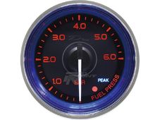 Depo Racing Датчик давление топлива, Тревога, Пики, 2 цвета подсветки (60мм)