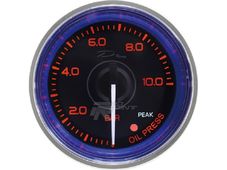 Depo Racing Датчик давление масла, Тревога, Пики, 2 цвета подсветки (60мм)