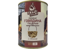 ТурПит Говядина тушеная с гречкой ТУР-ПИТ 338 г. в Новосибирске