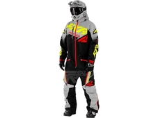 FXR Комбинезон CX легкий Black/Gray/HiVis/Nuke Red (размер M) в Новосибирске
