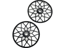 TKI Комплект колёс Snowflake 10'' без оси (черн) в Новосибирске