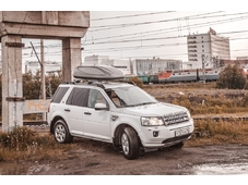 Koffer Автобокс 425 BONUS - обьём 425 литров / размер 171 х 82 х 43 см / серый матовый / двусторонний