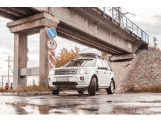 Koffer Автобокс 425 BONUS - обьём 425 литров / размер 171 х 82 х 43 см / белый матовый / двусторонний