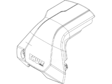 Thule Запчасть 54250 заглушка крышка боковая для упора Edge Clamp в Новосибирске